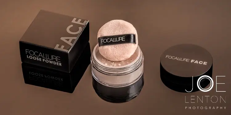 Add value with high quality product photography - Focallure Cosmetic Powder