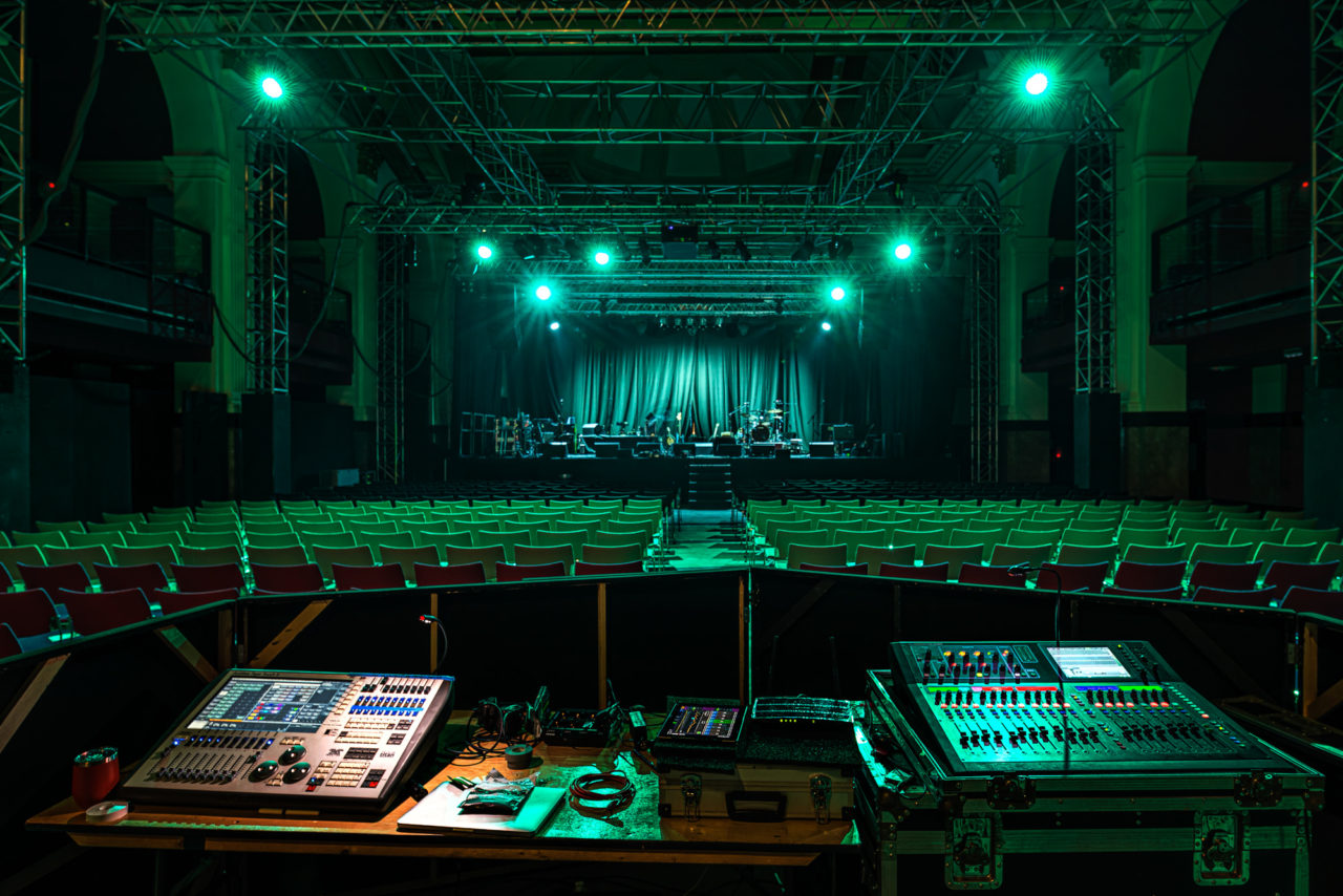 Concert hall at OPEN Norwich - commercial architectural photography