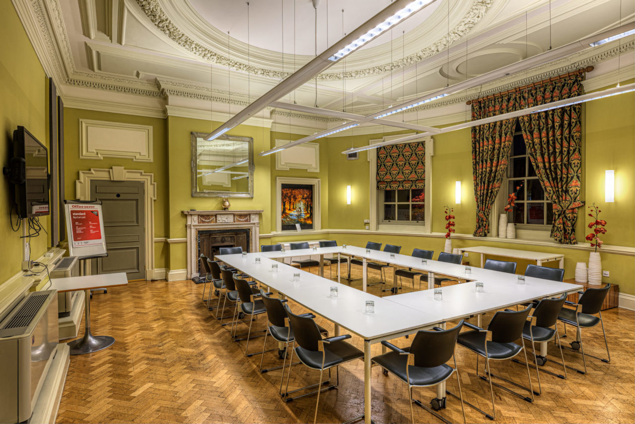Commercial Architectural Photography Example Image of Large Meeting Room at OPEN