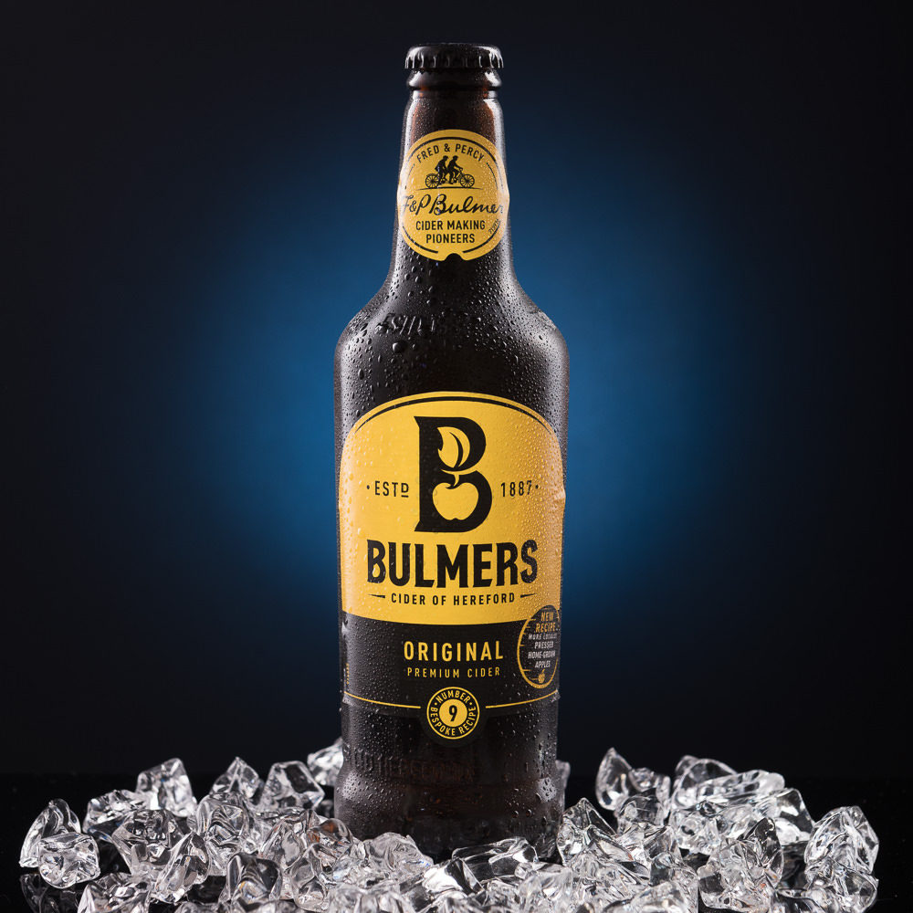Bottle Photography Sample - Bulmers Cider
