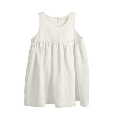 Kalusha white dress - children's clothing packshot