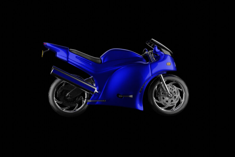 CGI Motorbike