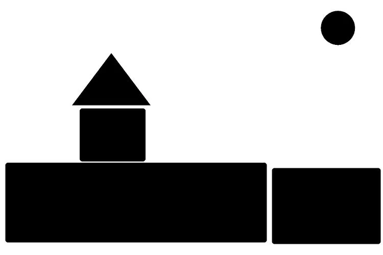 Familiar shapes - House