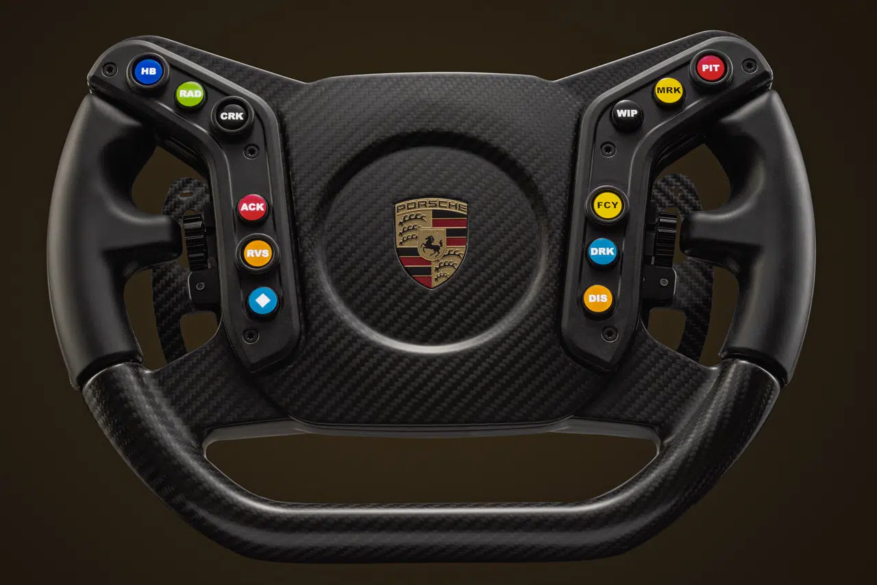 Porsche Steering Wheel product photography sample image