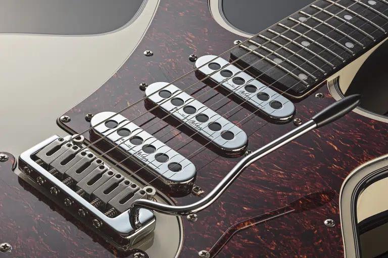 Brian May signature guitar close up image